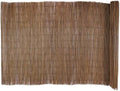 Natural Willow Fence Roll 4FT x 14FT, Eco-Friendly Garden Border Privacy Screen, Rustic Decorative Fencing for Backyard, Patio, Lawn, or Balcony by Groovboo