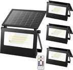 Solar Motion Sensor Light Outdoor, 3 Mode IP66 Waterproof Wall light, 4Pack by CowySunPremiumCollection