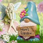 Spoontiques - Decorative Garden Statue - Colorful Home Décor for Indoor or Outdoor Use - Patio Decoration - Garden Accessory - Mom's Garden Gnome - Image 2