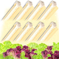 Grow Light for Plant, T8, 2FT, 192W, Full Spectrum, 8 Pack, Linkable by KIHUNGTECH