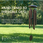 Wind Chimes for Outside Deep Tone - 38'' Wind Chimes Outdoor Clearance, Deep Tone, Windchimes Outdoors, Memorial Gift, Sympathy Gift, Garden Patio, Home Décor, Bronze - Image 5