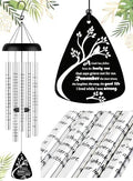 Fabuday 32'' Sympathy Wind Chime Memorial Gift for Loss of Dad Mom Cardinal by Fabuday