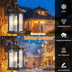 FILIYANO Motion Sensor Outdoor Wall Lights, Oil Rubbed Bronze, 2 Pack - Image 5
