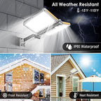 ropelux Solar Outdoor Lights, 6000LM High Brightness Motion Sensor - Image 5