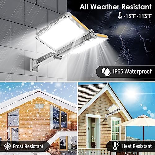 ropelux Solar Outdoor Lights, 6000LM High Brightness Motion Sensor - Image 5