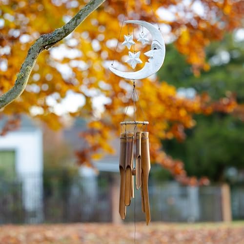 Cohasset Bamboo Wind Chime, Natural Organic - Image 3