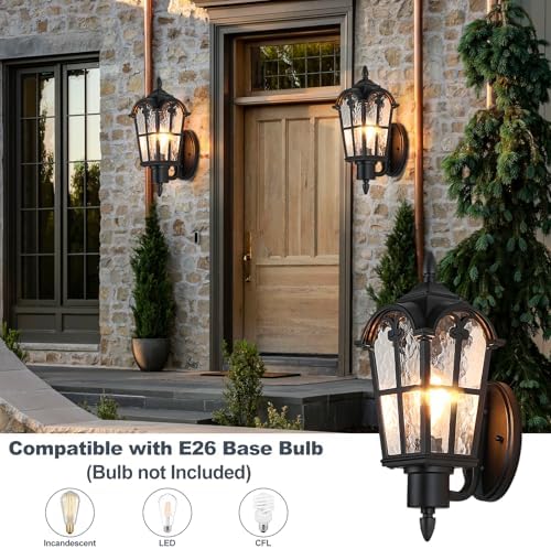 20’’ Extra Large Outdoor Wall Light Fixture, Exterior Wall Lantern Sconce - Image 4