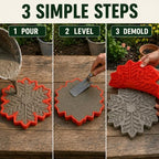 Outdoor Sunflower Stepping Stone Mold for Concrete - Image 5