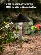 LEONLITE 12-Pack LED Low Voltage Landscape Path Lights, 12-24V AC/DC, 4000K - Image 4