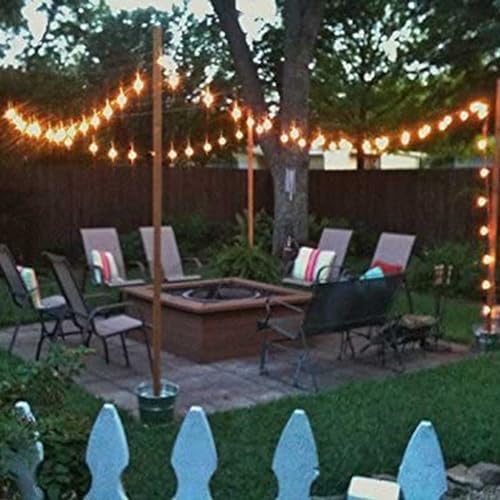 Banord Outdoor String Lights, 48FT Waterproof Patio Lights with 2W Bulbs - Image 4