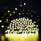 Solar String Lights Outdoor 2 Pack, Total 480 LED 170Ft, Warm White - Image 2