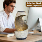 Sunlinua Modern Indoor Tabletop Water Fountain for Office Decor - Image 3