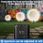 Solar Spot Lights Outdoor Adjustable Beam & PC Light Guide Column, 6 Pack Solar Lights Outdoor Waterproof IP65, 2 Modes & Auto On/Off Landscape Spotlights for Garden, Yard, Pathway, Tree (Warm Yellow) - Image 3