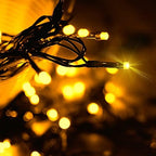 Solar String Lights Outdoor 2 Pack, Total 480 LED 170Ft, Warm White - Image 3