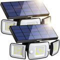 intelamp Solar Outdoor Lights, Motion Sensor with Dual Sensors Waterproof by IntelampSolarLightingArtist