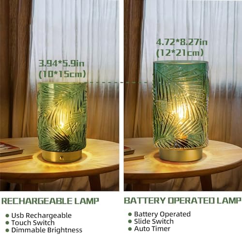 Rechargeable Table Lamp Small, Cordless Lamp, Battery Operated Lamps - Image 4