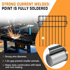 32 Panels Animal Barrier Fence No Dig, 32ft(L) X 13in(H) 1.2in Gap Rabbit Fences Ground Defense Border Small Metal Fencing, Dog Blocker Under Barriers for Garden, Flower Bed, Patio - Image 3