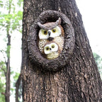 Garden Statues Tree Face Decor Owl Tree Hugger Whimsical Tree Sculpture Garden Statues Outdoor Yard Art Decorations Yard Ornaments Decor - Image 4