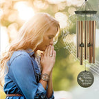 Personalized Wind Chime Outdoor Deep Tone, Memorial Wind Chimes - Image 6