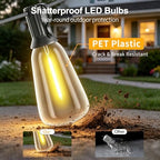77FT Solar String Lights, Remote & USB Port, Outdoor Waterproof - Image 4