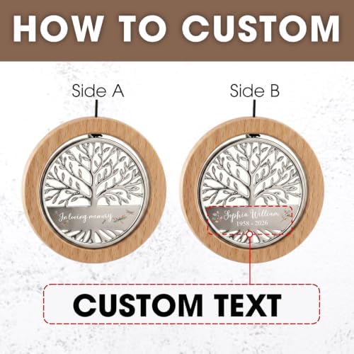 Personalized Memorial Wind Chimes for Loss Beloved Mom - Image 2