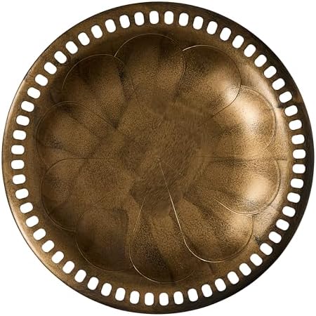 Backyard Expressions Outdoor Garden Bird Bath - Bronze - Weather Resistant Resin with Ground Stakes - 27 Inch - Image 3
