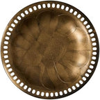 Backyard Expressions Outdoor Garden Bird Bath - Bronze - Weather Resistant Resin with Ground Stakes - 27 Inch - Image 3
