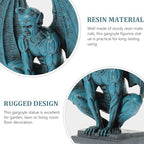 Gothic Gargoyle Garden Statue Decor, Resin Ornament for Halloween Season - Image 3