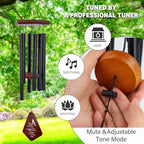 ASTARIN Personalized Name Memorial Wind Chimes, Sympathy Gift for Loss of Lover Mom Dad, Bereavement Deep Tone Wind Chimes for Outside in Memory Gift, Decor Outdoor Garden Patio - Image 6