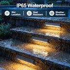 kadision 12-Pack 7” LED Retaining Wall Light Low Voltage 5CCT - Image 4