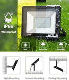 L LOHAS LED Red and Green Christmas Flood Light Outdoor 50W Dusk to Dawn - Image 7