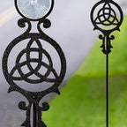 Touch of Class Pathways Driveway Marker Stake, Celtic Knot, Black, Set of 2 - Image 4