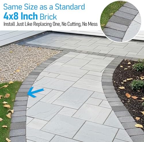 LEONLITE 8-Pack 12 Inch LED Hardscape Lighting, 12-24V AC/DC, 3W/5W/7W Dimmable, 2700K Soft White, ETL Listed Bundle 4-Pack 5CCT LED Paver Light 4x8 Inch for Paver, 12-24V Low Voltage, Waterproof IP67 - Image 7