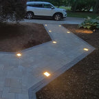 LUMENGY Paver Light 4x4 Inch (3.93x3.93), 2700K Warm White, Glare-Free Brick Lighting for Driveways, Walkways, Pool Decks and Patios, 12V Hardwired, IP67 Waterproof, Drive-Over Rated - Image 6