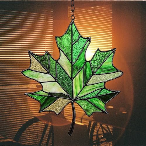 Maple Leaf Acrylic Suncatcher - Image 7