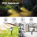 nipify 12 Pack Solar Lights Outdoor, Motion Sensor Spot Landscape Light - Image 5