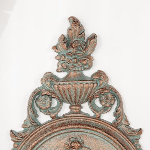 Sungmor Copper Cast Iron Wall Plaque -Classical Lady Relief in French Style - Image 6