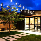 Mlambert 144FT(3x48FT) 3 Colors LED Outdoor String Light with Remote, White - Image 6