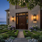 21" Large Classic Outdoor Wall Light Fixture,Exterior Sconce Lantern - Image 4