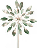 Chalily Spinning Sage Garden Wind Spinner Outdoor Spinners for Yard Decoration and Sculpture Extra Large Metal Spinning Kinetic Art Giant Lawn Decorations Solar Wind Power Sculptures Decor no Motor by Chalily