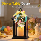 JOIONE Easter Decorative Candle Lanterns, 2 Packs 14" Spring Porch Decor - Image 4