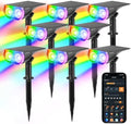 Linkind Smart Solar Spot Lights Outdoor SL5C, IP67 Halloween Lights Outdoor by Linkind