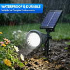 Solar Lights Outdoor, 36 LEDs 1000LM Adjustable Solar Spot Lights Outdoor 2-in-1 Waterproof Landscape Lighting for Garden, Yard & Pathway - 8 Pack (Cool White) - Image 6