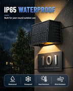 Solar Wall Lights Outdoor Waterproof, RGBW Up and Down Solar Light, 6 Pack - Image 4