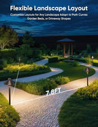 PARTPHONER Low Voltage Landscape Lighting 6-Pack, Aluminum 12V Pathway Lights with G4 Bulbs, Waterproof Oil Rubbed Bronze Color Wired Path Lights with Connectors for Walkway Yard Garden - Image 6