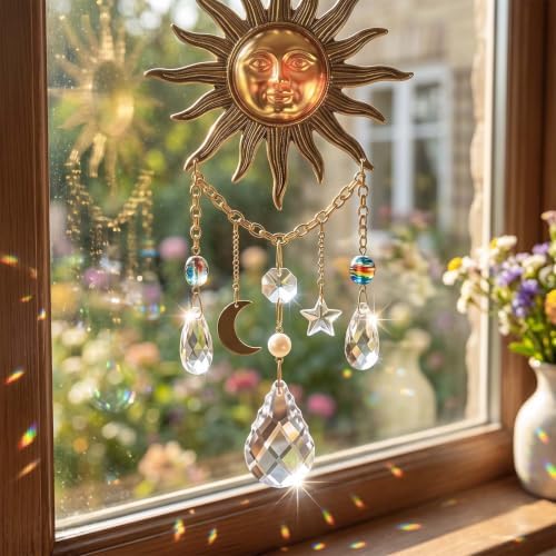 2" Pendant Chandelier K9 Crystal Decorative Hanging Ornaments (Vintage B, 24) - Image 4