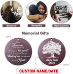 ASTARIN Personalized Memorial Wind Chime for Loss of Loved One 30/36/42 inch, Sympathy Deep Tone Wind Chimes for Mom Dad/Mother Father, Remembrance Gifts for Grief Condolence Funeral - Image 6