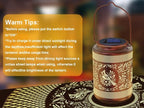 Solar Hanging Lanterns Outdoor Waterproof, 2 Pack Metal Decorative Lights - Image 6