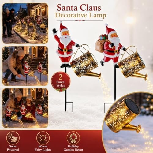 Christmas Solar Kettle Lights, Garden Lawn Decorative Lights - Image 7