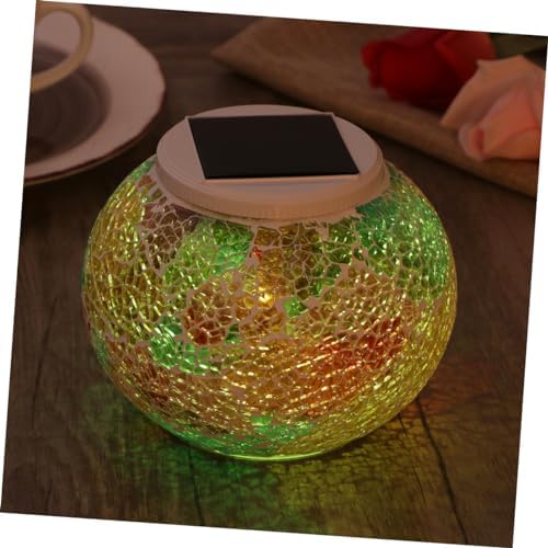 YARNOW Solar Light Glass Ball LED Garden Lamps Color Changing Xmas - Image 5